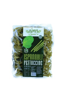 Hüma Organik Ispanaklı Fettuccine 250 G