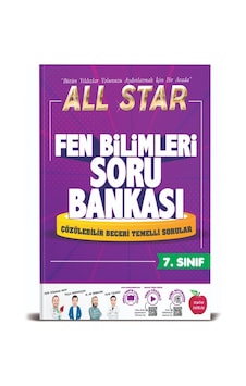 Newton Yayınları 7. Sınıf All Star Fen Bilimleri Soru Bankası Newton Yayınları 7. Sınıf All Star Fen Bilimleri Soru Bankası