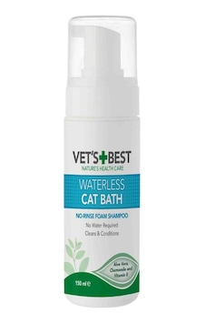 Vet's Best Durulanmayan Kedi Şampuanı 150 ML Vet's Best Durulanmayan Kedi Şampuanı 150 ML