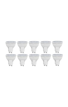 10 W Gu10 Duy-starter Duy Çanak Ampül Beyaz Işık 6400k 10 Adet 10 W Gu10 Duy-starter Duy Çanak Ampül Beyaz Işık 6400k 10 Adet