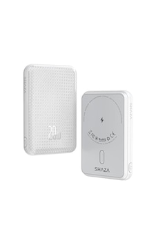 SHAZA 5.000 Mah Magsafe Taşınabilir Şarj Cihazı Gri SHAZA 5.000 Mah Magsafe Taşınabilir Şarj Cihazı Gri