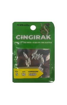 Hanfish Çıngırak S 3x10mm 10 Adet Hanfish Çıngırak S 3x10mm 10 Adet