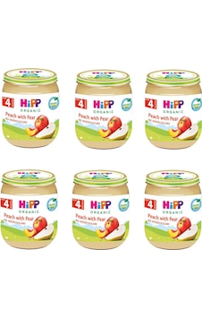 Hipp Kavanoz Maması Organik Armutlu Şeftali Püresi 125 G 6 Adet Hipp Kavanoz Maması Organik Armutlu Şeftali Püresi 125 G 6 Adet