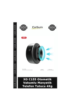 Xo C155 Otomatik Vakumlu Manyetik Telefon Tutucu 4kg Araç Aksesuarı Mobil Aksesuar Xo C155 Otomatik Vakumlu Manyetik Telefon Tutucu 4kg Araç Aksesuarı Mobil Aksesuar