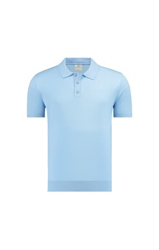Anthony Jackson Premium Erkek Triko Polo Yaka T-shirt Giovanni Açık Mavi Anthony Jackson Premium Erkek Triko Polo Yaka T-shirt Giovanni Açık Mavi