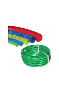 Hortum 1", Silikonlu, Örgülü, 50 M 1