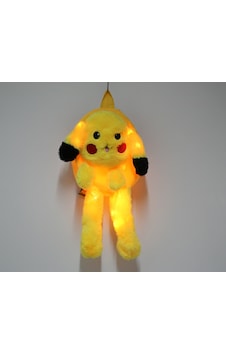 Peluş Işıklı Oynar Kulaklı Pikachu Sırt Çantası Peluş Işıklı Oynar Kulaklı Pikachu Sırt Çantası