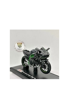 Kawasaki Ninja H2r Maket Motor - 1:18 Msz Diecast Stantsız Siyah Kawasaki Ninja H2r Maket Motor - 1:18 Msz Diecast Stantsız Siyah