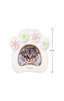 Keepsake Noel Süsleme 2024, Pretty Kitty 2024 Fotoğraf Çerçevesi, Porselen, Evcil Hayvan Hediyeleri Keepsake Noel Süsleme 2024, Pretty Kitty 2024 Fotoğraf Çerçevesi, Porselen, Evcil Hayvan Hediyeleri