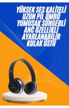 Wireless - 711 - 5.0 Bluetooth Kablosuz Kulaklık Anc Özellikli Kulak - Csmo-tex - Üstü Ayarlanabilir Wireless - 711 - 5.0 Bluetooth Kablosuz Kulaklık Anc Özellikli Kulak - Csmo-tex - Üstü Ayarlanabilir