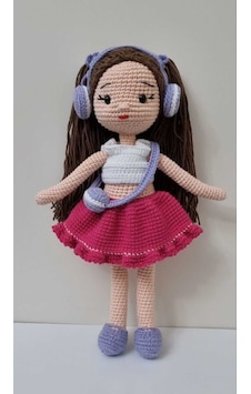 Amigurumi Melodiya Bebek Örgü Oyuncak Amigurumi Melodiya Bebek Örgü Oyuncak