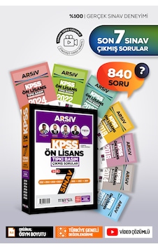 2026 Kpss Önlisans Son 7 Sınav Arşiv Serisi Tıpkı Basım Fasikül Fasikül Çıkmış Sorular 2026 Kpss Önlisans Son 7 Sınav Arşiv Serisi Tıpkı Basım Fasikül Fasikül Çıkmış Sorular