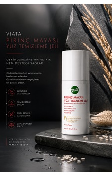 Pirinç Mayası Yüz Temizleme Jeli Hyaluronik Asit Alpha Arbutin 100 Ml