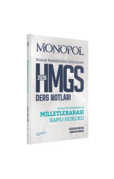 Hmgs Milletlerarası Kamu Hukuku Ders Notları Monopol Yayınları Hmgs Milletlerarası Kamu Hukuku Ders Notları Monopol Yayınları