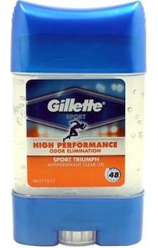 GILLETTE ANTIPERSPIRANT CLEAR GEL SPORT TRIUMPH GILLETTE ANTIPERSPIRANT CLEAR GEL SPORT TRIUMPH