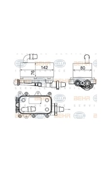 KNECHT CLC18000P Şanzıman Yağ Soğutucu (142×80×76) E60 E61 E63 E65 E83 M47 D20 (204D4) (Eno:8Mo376725101) KNECHT CLC18000P Şanzıman Yağ Soğutucu (142×80×76) E60 E61 E63 E65 E83 M47 D20 (204D4) (Eno:8Mo376725101)