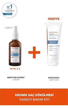 Ducray Neoptide Expert Kronik Saç Dökülmesi Karşıtı Bakım Serumu 2 x 50 ML + Şampuan 100 ML Ducray Neoptide Expert Kronik Saç Dökülmesi Karşıtı Bakım Serumu 2 x 50 ML + Şampuan 100 ML