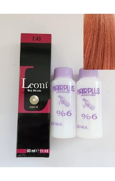 Leoni Profesyonel Saç Boyası 7.43 + Oksidan 2'li Leoni Profesyonel Saç Boyası 7.43 + Oksidan 2'li