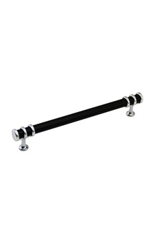 İbico 948 Boru Çekmece Kulp 12.8 Cm - Krom Yüzük Siyah Kulp- 10'li Paket İbico 948 Boru Çekmece Kulp 12.8 Cm - Krom Yüzük Siyah Kulp- 10'li Paket