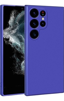 Galaxy S23 Ultra Kılıf Zore Premier Silikon Kapak Saks Mavi Galaxy S23 Ultra Kılıf Zore Premier Silikon Kapak Saks Mavi
