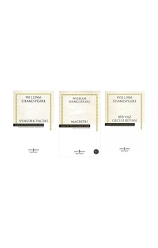 Venedik Taciri + Macbeth + Bir Yaz Gecesi Ruyasi 3 Set Venedik Taciri + Macbeth + Bir Yaz Gecesi Ruyasi 3 Set