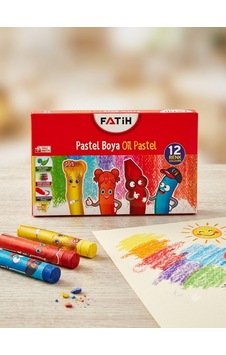 Pastel Boya 12 Renk Kaliteli Diğer