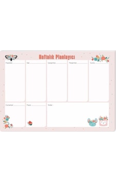 Masa Üstü Haftalık Planlayıcı (Planner) Koalalama 17x24CM 52 Yapr Masa Üstü Haftalık Planlayıcı (Planner) Koalalama 17x24CM 52 Yapr