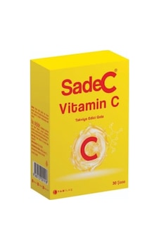 Tab Sadec Vitamin C 1000 Mg 30 Saşe Tab Sadec Vitamin C 1000 Mg 30 Saşe