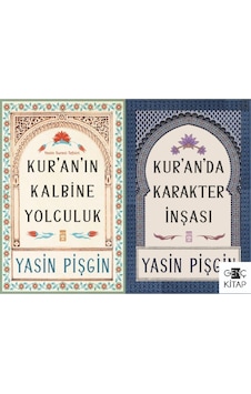 Yasin Pişgin 2 Kitap Set Kuranın Kalbine Yolculuk Kuranda Karakter Inşası
