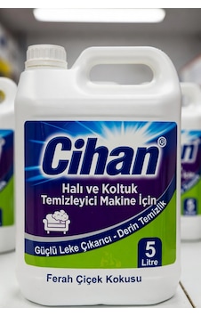 Cihan Halı ve Koltuk Temizleyici Makine İçin 5 L Cihan Halı ve Koltuk Temizleyici Makine İçin 5 L