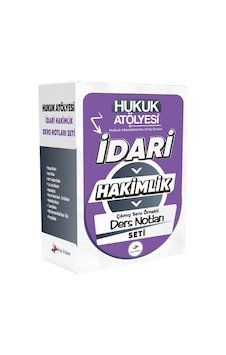 Dizgi Kitap 2026 Hukuk Atölyesi İdari Hakimlik Çıkmış Soru Örnekli Ders Notları Seti Dizgi Kitap 2026 Hukuk Atölyesi İdari Hakimlik Çıkmış Soru Örnekli Ders Notları Seti