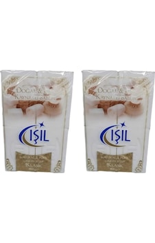 Işıl Doğal Saf Kaynaklı Katı Sabun 4 x 200 G 2 Paket