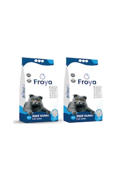 Froya Kokusuz Topaklanan 10l X 2 Bentonit Kedi Kumu Froya Kokusuz Topaklanan 10l X 2 Bentonit Kedi Kumu