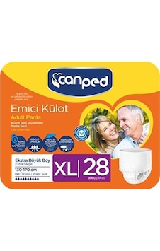 Canped Emici Külot Extra Büyük Boy XL 28 Adet Canped Emici Külot Extra Büyük Boy XL 28 Adet