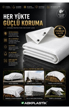 Beyaz Beyaz Çadır Brandası Su Geçirmez Uv Katkılı Dört Mevsim Branda Beyaz Beyaz Çadır Brandası Su Geçirmez Uv Katkılı Dört Mevsim Branda