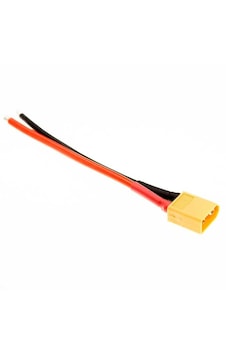 Xt60 Erkek Konektör - 10 Cm Silikon Kablo