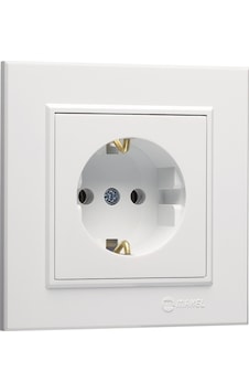 Makel Karea Topraklı Priz +çerçeve Beyaz Makel Karea Topraklı Priz +çerçeve Beyaz