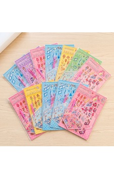 Bakgelal 3d Dıy Oda Tasarım Sticker Seti Cımbızlı Dekorasyon Ve Giydirme Çıkartma Aktivite Seti - 9017423218494 Çok Renkli Bakgelal 3d Dıy Oda Tasarım Sticker Seti Cımbızlı Dekorasyon Ve Giydirme Çıkartma Aktivite Seti - 9017423218494 Çok Renkli