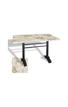 Çipa 3010 Döküm Ayak Masa 70x120 Cm - Werzalit, Wermodin Ve Allzalit Tabla - Gold Çok Renkli Çipa 3010 Döküm Ayak Masa 70x120 Cm - Werzalit, Wermodin Ve Allzalit Tabla - Gold Çok Renkli