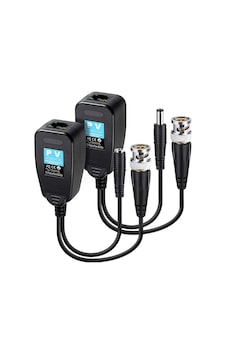 Powermaster Pm-3898Pv Bnc To Rj45 Vıdeo Balun + Power Konnektör Powermaster Pm-3898Pv Bnc To Rj45 Vıdeo Balun + Power Konnektör