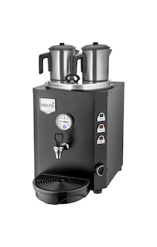 Remta Jumbo 15 Litre İki Demlikli Çay Kazanı Makinesi - Siyah Remta Jumbo 15 Litre İki Demlikli Çay Kazanı Makinesi - Siyah