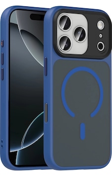 Apple Uyumlu iPhone 17 Pro Kılıf Mat Arka Yüzey Wireless Şarj Özellikli Zore Flet M-safe Kapak Apple Uyumlu iPhone 17 Pro Kılıf Mat Arka Yüzey Wireless Şarj Özellikli Zore Flet M-safe Kapak