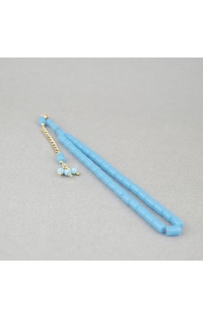 Uçak Camı Kesme Kesim 7x10mm Tesbih Püsküllü Açık Mavi Uçak Camı Kesme Kesim 7x10mm Tesbih Püsküllü Açık Mavi