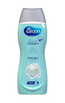 Saloon Thermal Duş Jeli Besleyci Kil & Deniz Tuzu 450ml Açık Bej