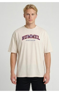 Hummel 912367-9157 Ekru Erkek T-shirt 912367-9157