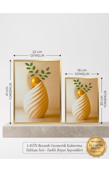 Naturel Detaylı 2'li Ahşap Çerçeveli Duvar Tablosu Seti 34 25-41 32 Bk003 Naturel Detaylı 2'li Ahşap Çerçeveli Duvar Tablosu Seti 34 25-41 32 Bk003