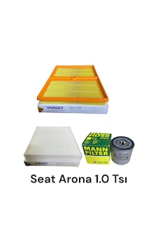 Seatt Arona 1.0 Tsı Filtre Bakım Seti 2017-2020 3 Lü