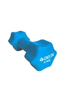 Delta 4 KG x 1 Adet Deluxe Neopren Kaplı Turkuaz Demir Dambıl Delta 4 KG x 1 Adet Deluxe Neopren Kaplı Turkuaz Demir Dambıl