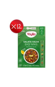 Yayla Salata Hazır Ekşi Miks 120 Gr X12 Yayla Salata Hazır Ekşi Miks 120 Gr X12