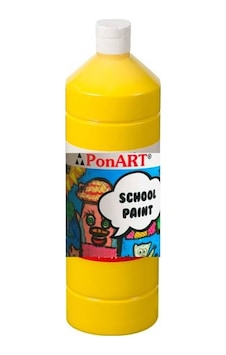 Ponart School Paint Tempera Boya 1000 Ml. Psp-2202 Prımer Sarı